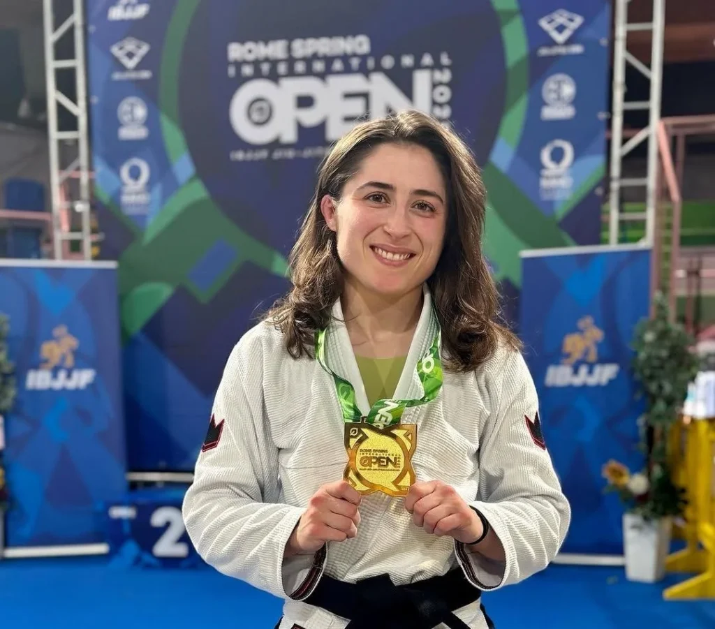 Abbie wins gold at IBJJF Rome