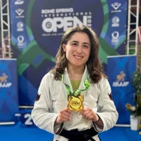 Abbie wins gold at IBJJF Rome